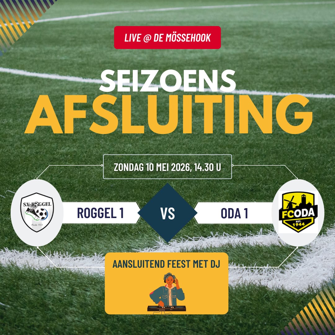 Seizoensafsluiting 2025 - 2026