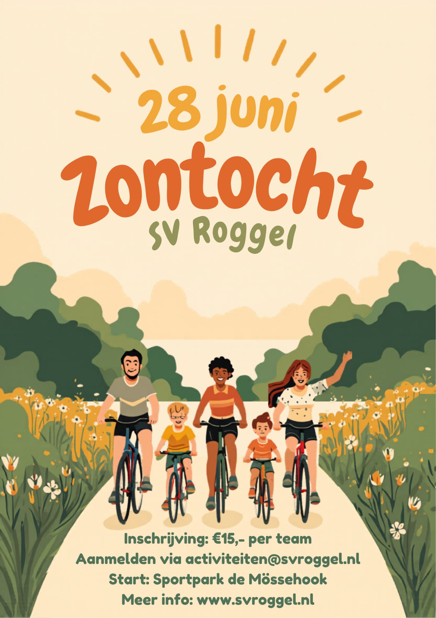 ZON-tocht 2026 🚲☀️